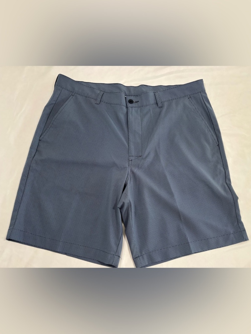 Jack Nicklaus Men's Flat Front Performance Shorts in Slate Blue